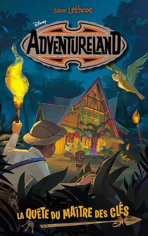Couverture ebook de Adventureland - Tome 1 - La quête du maître des clés, de Collectif Disney