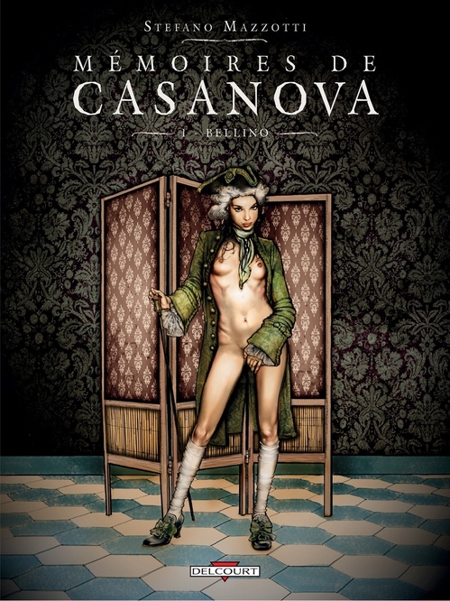ebook cover of Mémoires de Casanova T01 - Bellino, by Silvio Andrei, Stefano Mazzotti