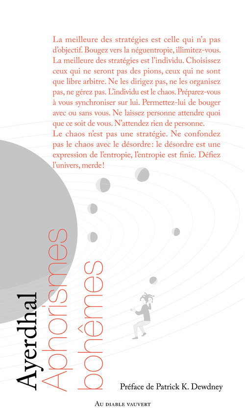 ebook cover of Aphorismes bohêmes, by Ayerdhal