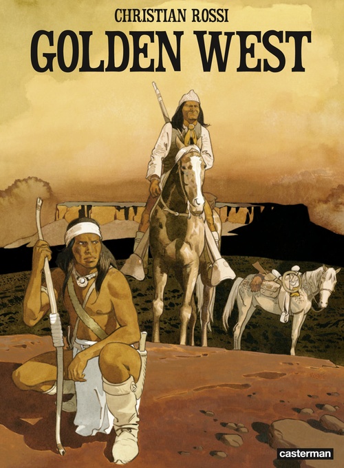 Couverture ebook de Golden West, de Christian Rossi