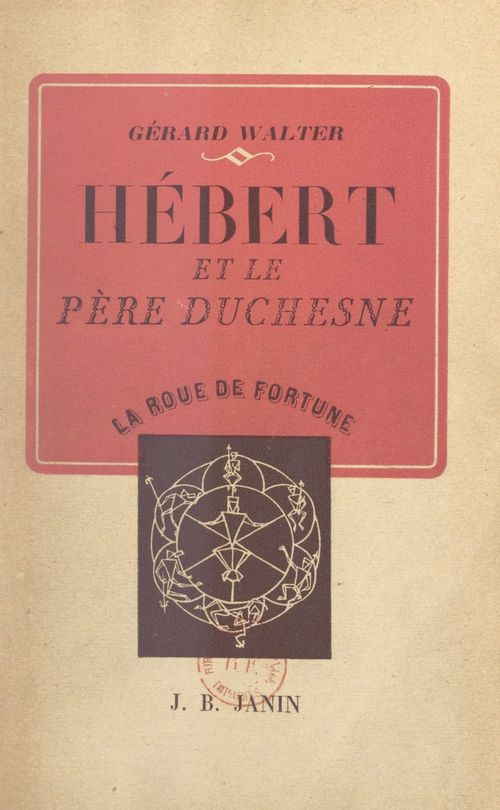 Couverture ebook de Hébert et le Père Duchesne (1757-1794), de Gérard Walter