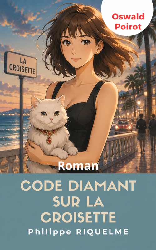 ebook cover of Code diamant sur la croisette - Les mémoires d'Oswald Poirot - Tome 3, by Philippe Riquelme