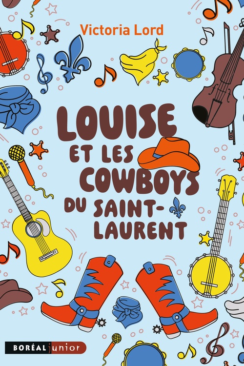 Couverture ebook de Louise et les cowboys du Saint-Laurent, de Victoria Lord