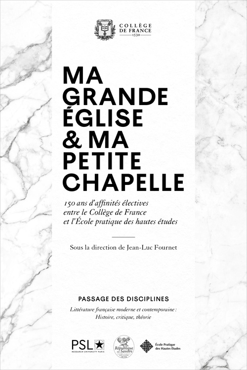 ebook cover of Ma grande église et ma petite chapelle, by Jean-Luc Fournet