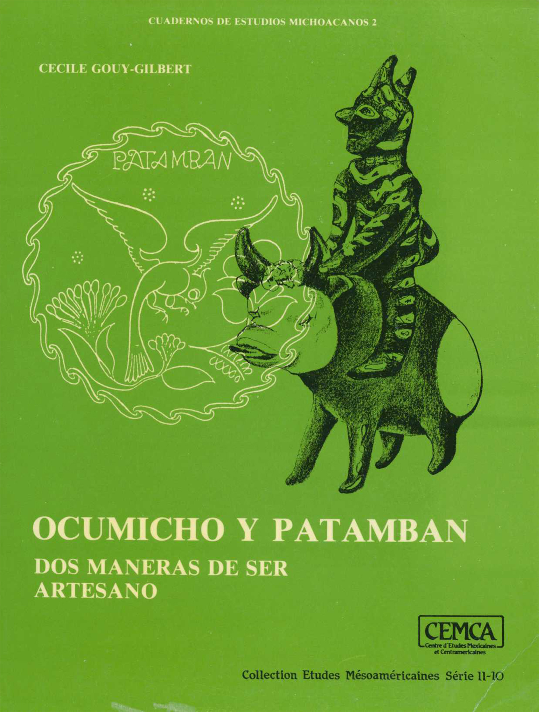 ebook cover of Ocumicho y Patamban, by Cécile Gouy-Gilbert