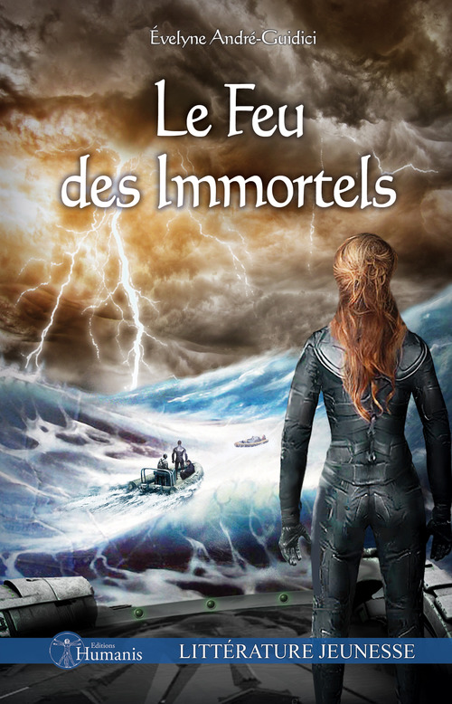 Couverture ebook de Le Feu des Immortels, de Evelyne Andre-Guidici
