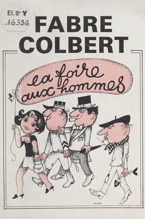 Couverture ebook de La foire aux hommes, de Henri Fabre-Colbert