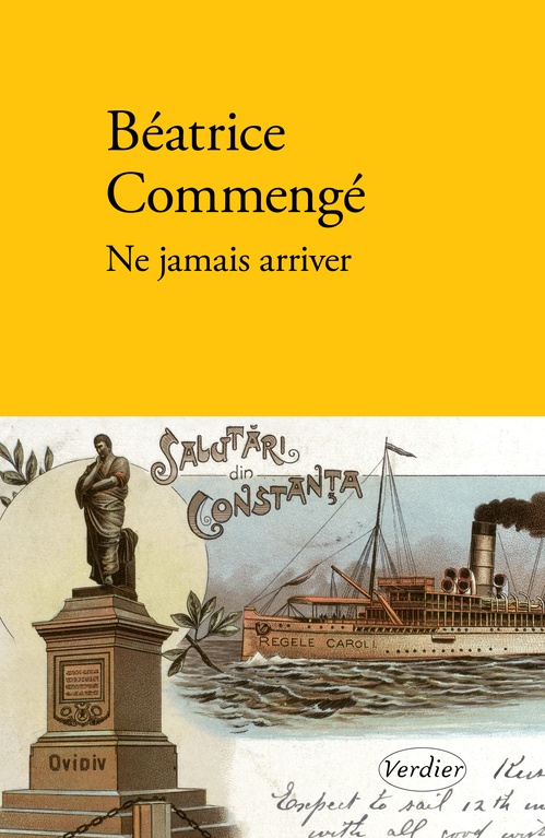 Couverture ebook de Ne jamais arriver, de Béatrice Commengé