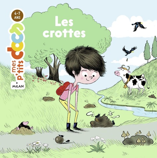 Couverture ebook de Les crottes, de Stéphanie Ledu