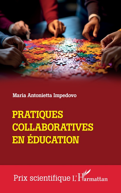 Couverture ebook de Pratiques collaboratives en éducation, de Maria Antonietta Impedovo