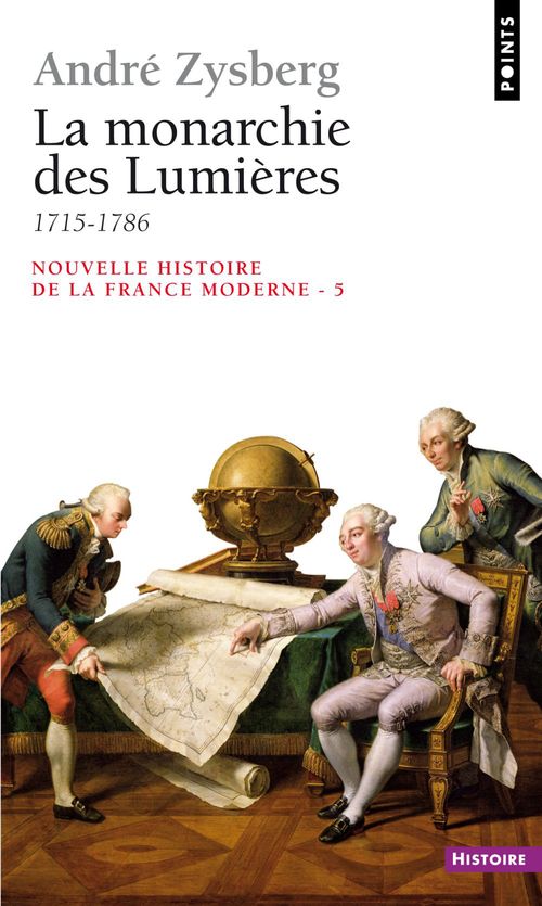 Couverture ebook de La Monarchie des Lumières (1715-1786), de André Zysberg