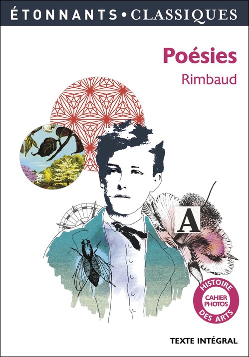 ebook cover of Poésies, by Arthur Rimbaud