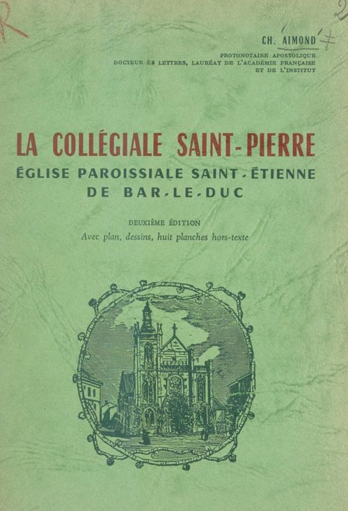 ebook cover of La collégiale Saint-Pierre, by Ch. Aimond