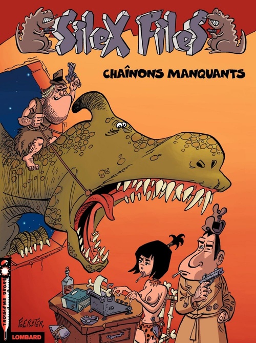 Couverture ebook de Silex Files - Tome 1 - Chaînons manquants, de Philippe Foerster