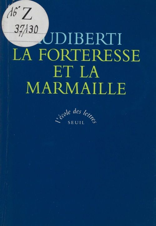 ebook cover of La forteresse et la marmaille, by Jacques Audiberti