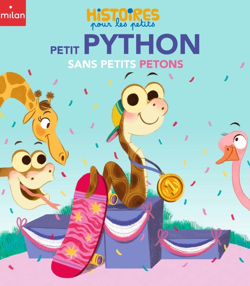ebook cover of Petit Python sans petits petons, by Catherine Romat