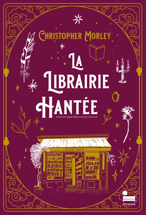 Couverture ebook de La Librairie hantée, de Christopher Morley