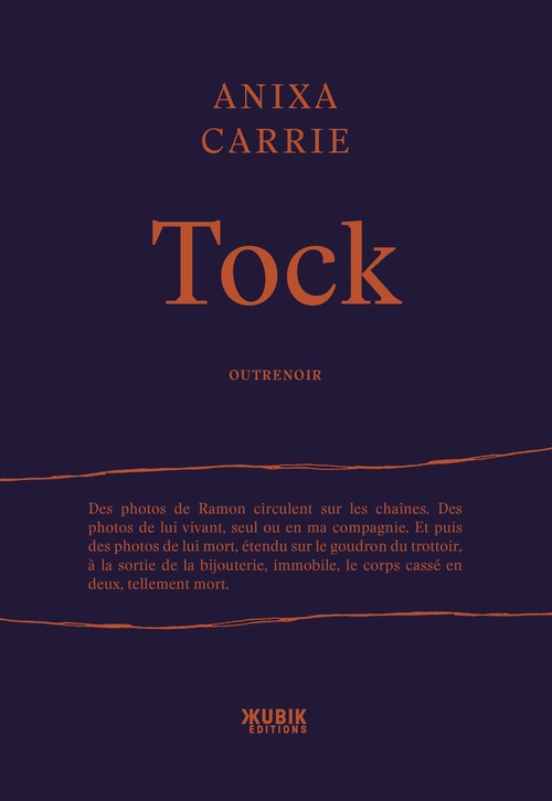 Couverture ebook de Tock, de Carrie Anixa