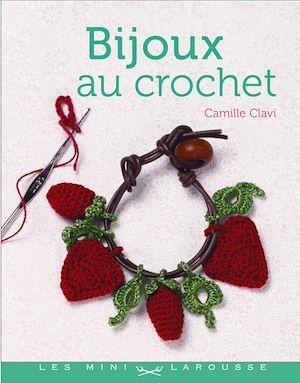 ebook cover of Bijoux en crochet, by Camille Clavi