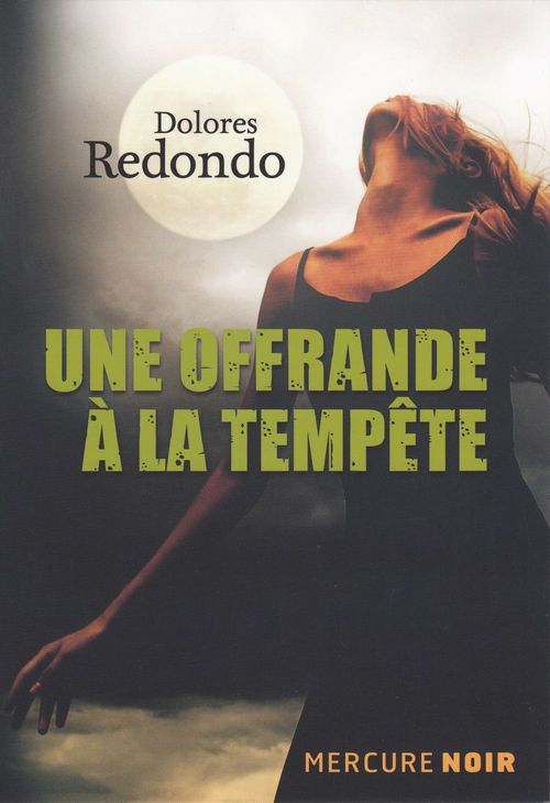 Couverture ebook de Une offrande à la tempête, de Dolores Redondo