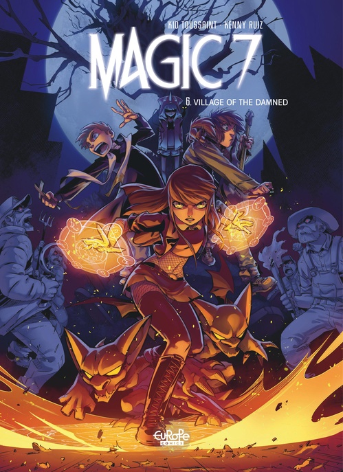 Couverture ebook de Magic 7 - Volume 6 - Village of the Damned, de Kid Toussaint