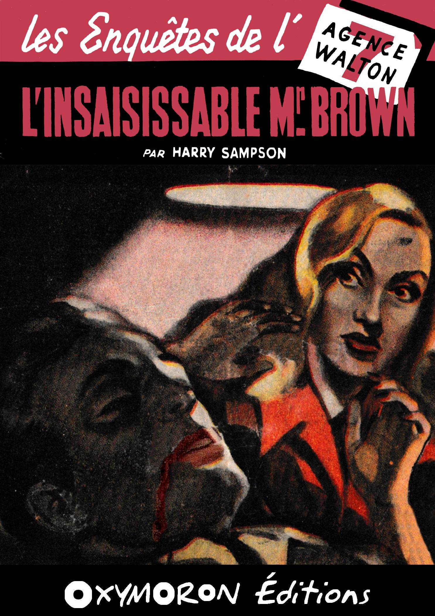 ebook cover of L'insaisissable MR Brown, by Harry Sampson