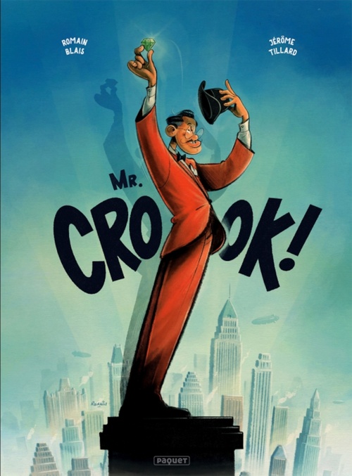 Couverture ebook de MR CROOK, de Romain Blais