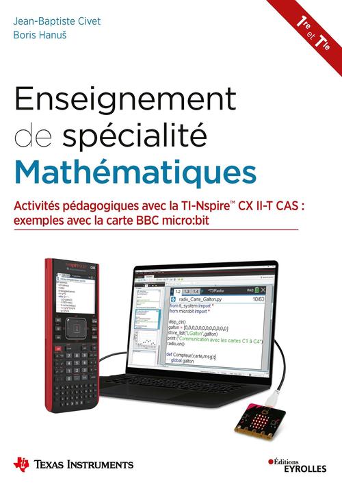 Couverture ebook de Enseignement de spécialité de mathématiques, de Jean-Baptiste Civet, Boris Hanus