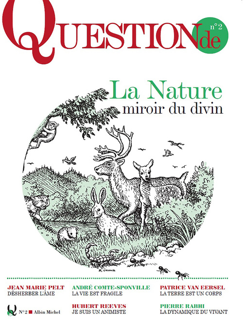 Couverture ebook de La Nature miroir du divin, de Collectif