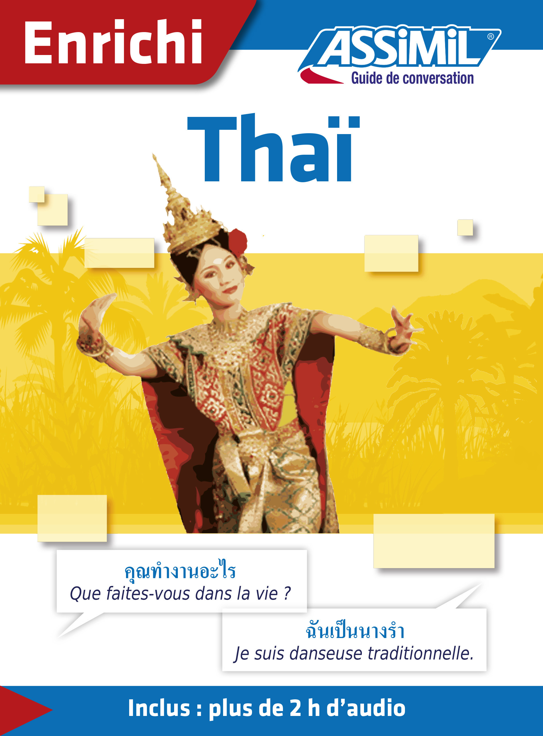 Couverture ebook de Thaï - Guide de conversation, de Sirikul Lithicharoenporn, Supawat  Chomchan