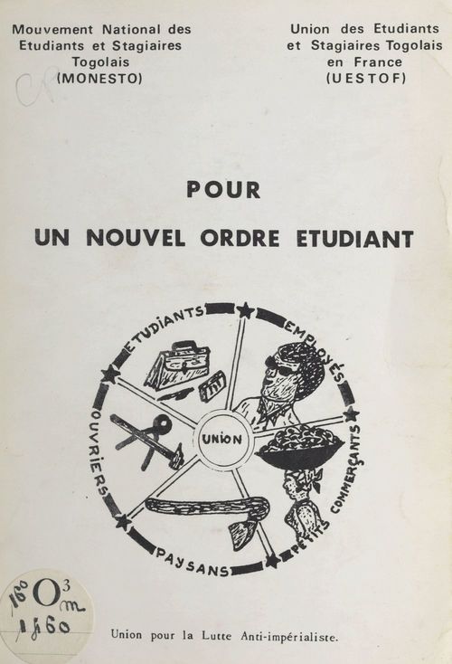 Couverture ebook de Pour un nouvel ordre étudiant, de Mouvement National Des Etudiants Et Stag, Union Des Etudiants Et Stagiaires Togola