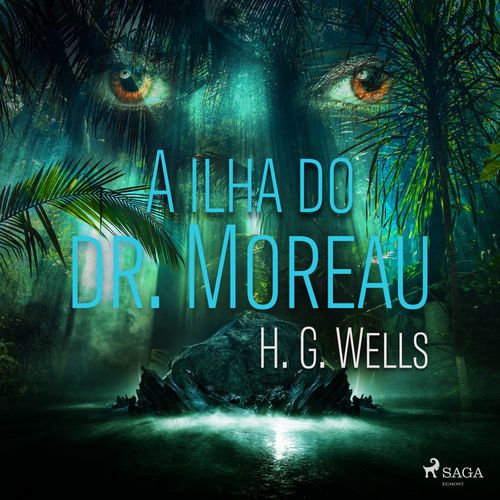 Couverture audiobook de A ilha do dr. Moreau, de H. G. Wells