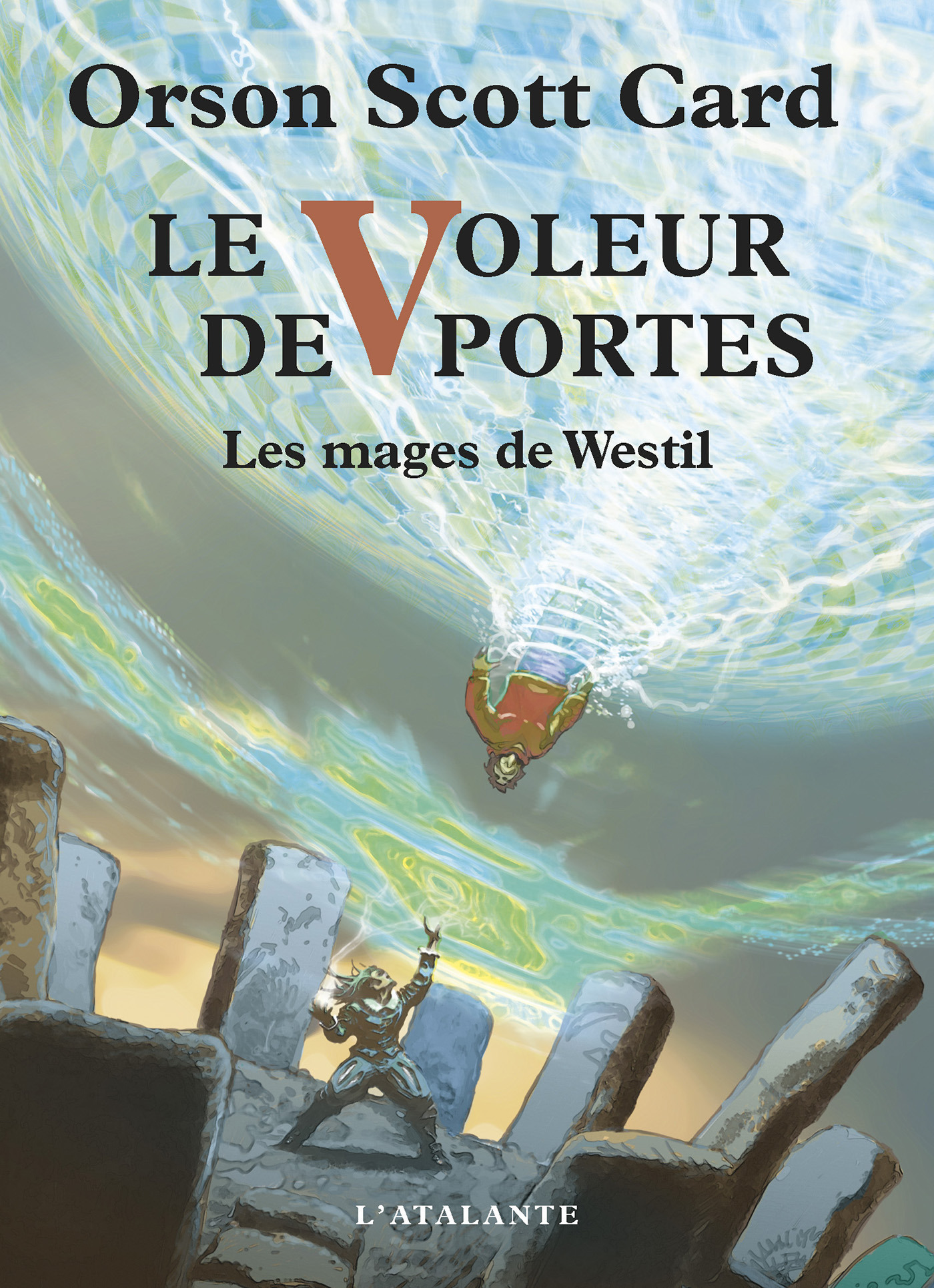 ebook cover of Le Voleur de Portes, by Orson Scott Card