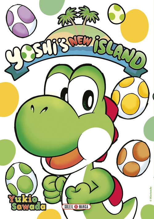 ebook cover of Yoshi's New Island, by Yukio Sawada, Studio Charon