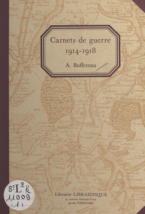 Couverture ebook de Carnets de guerre, 1914-1918, de Alrhic Buffereau