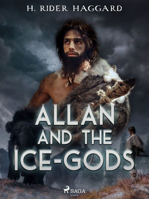 ebook cover of Allan and the Ice-Gods, by Henry Rider Haggard