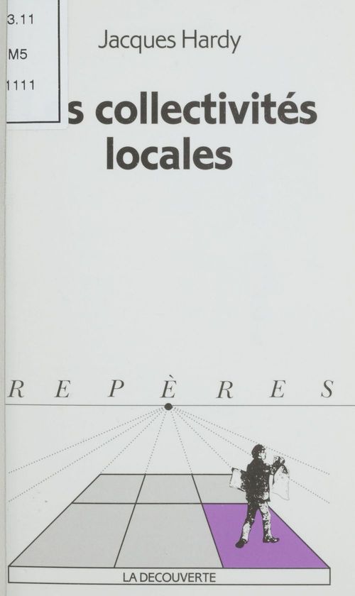 Couverture ebook de Les Collectivités locales, de Hardy Jacques