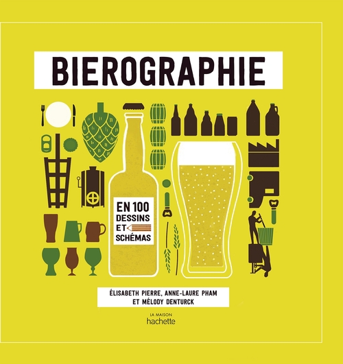 Couverture ebook de Bierographie, de Élisabeth Pierre, Anne-Laure Pham