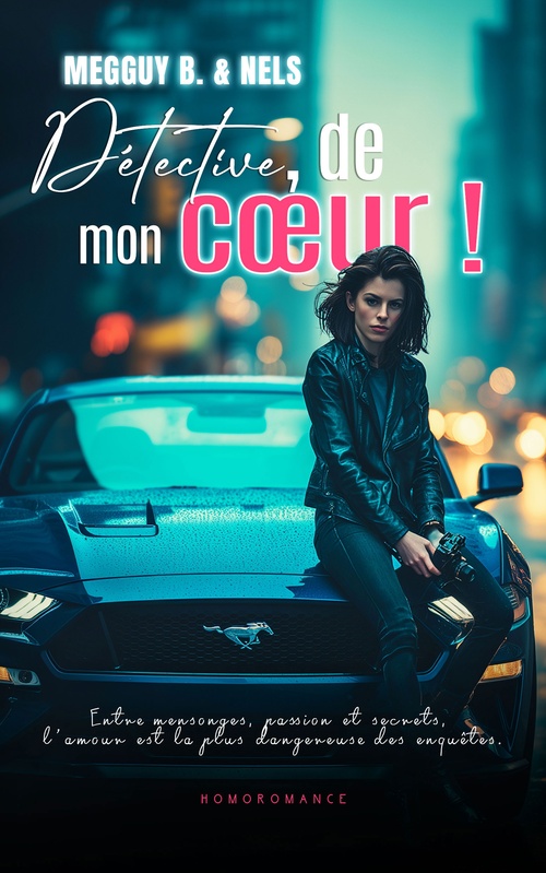 ebook cover of Détective de mon coeur (Livre lesbien, roman lesbien), by Megguy B., Nels