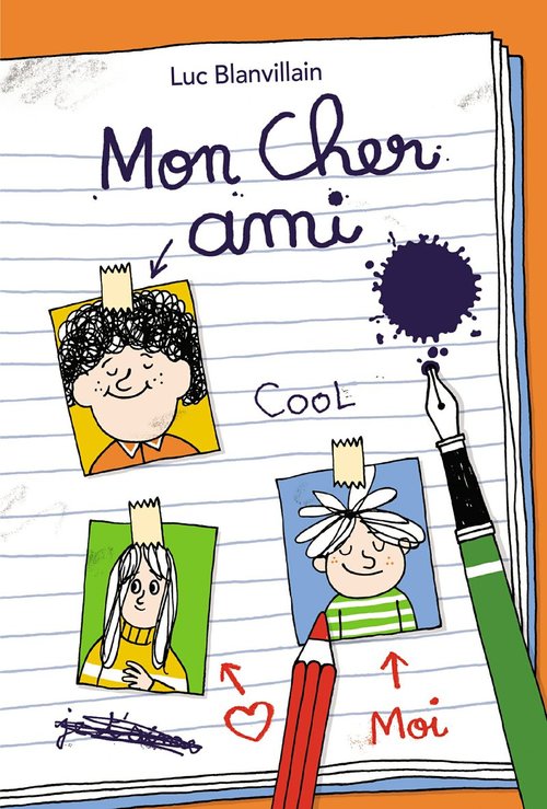 Couverture ebook de Mon cher ami, de Luc Blanvillain, Arnaud Boutin