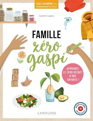Couverture ebook de Famille zéro gaspi, de Juliette Legros
