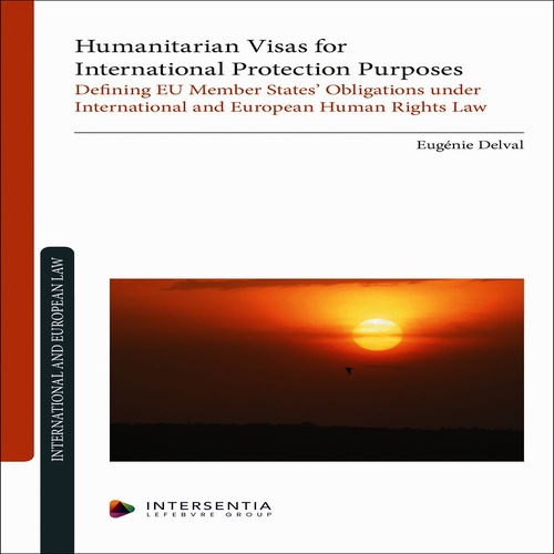 Couverture ebook de Humanitarian Visas for International Protection Purposes, de Eugénie Delval