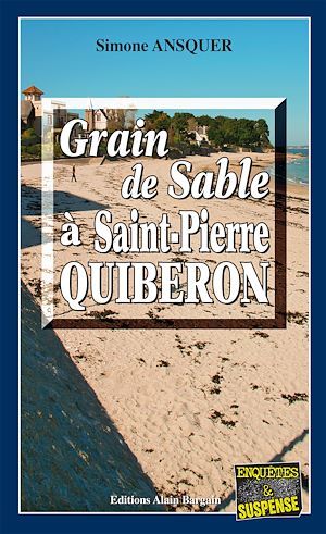 ebook cover of Grain de sable à St-Pierre-Quiberon, by Simone Ansquer