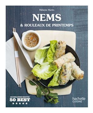 Couverture ebook de Nems et rouleaux de printemps, de Mélanie Martin