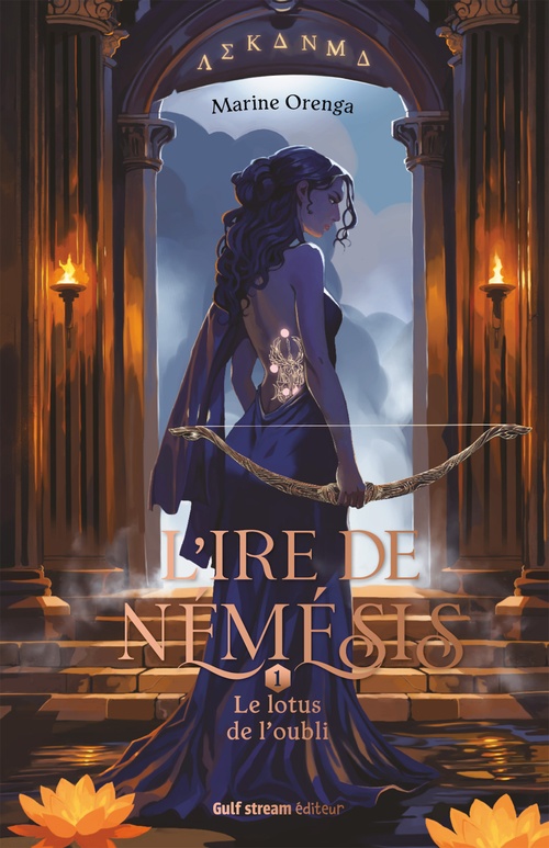 ebook cover of L'Ire de Némésis - Tome 01 Le Lotus de l'oubli, by Marine Orenga