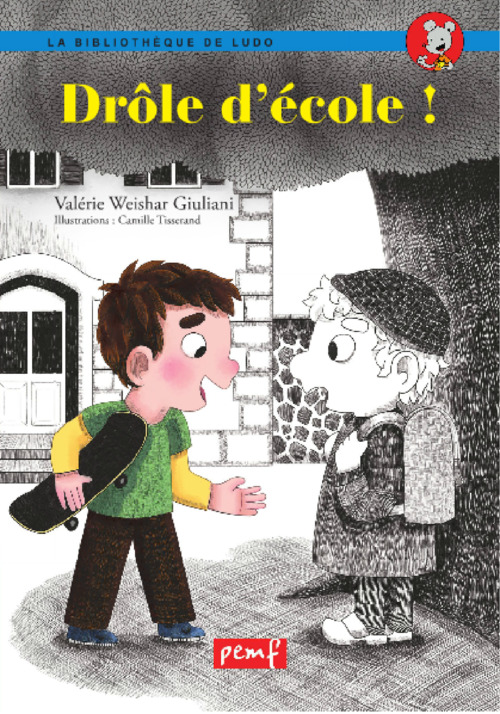 ebook cover of Drôle d'école !, by Giuliani/Tisserand