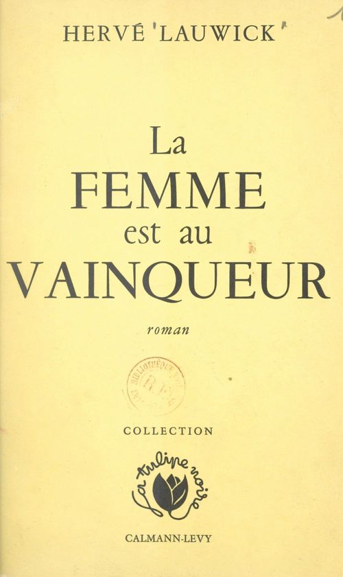 Couverture ebook de La femme est au vainqueur, de Herve Lauwick