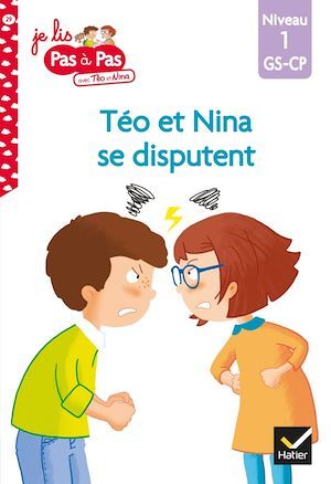 Couverture ebook de Téo et Nina GS-CP Niveau 1 - Téo et Nina se disputent, de Isabelle Chavigny, Marie-Hélène Van Tilbeurgh