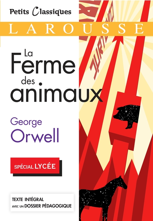ebook cover of La ferme des Animaux, by George Orwell