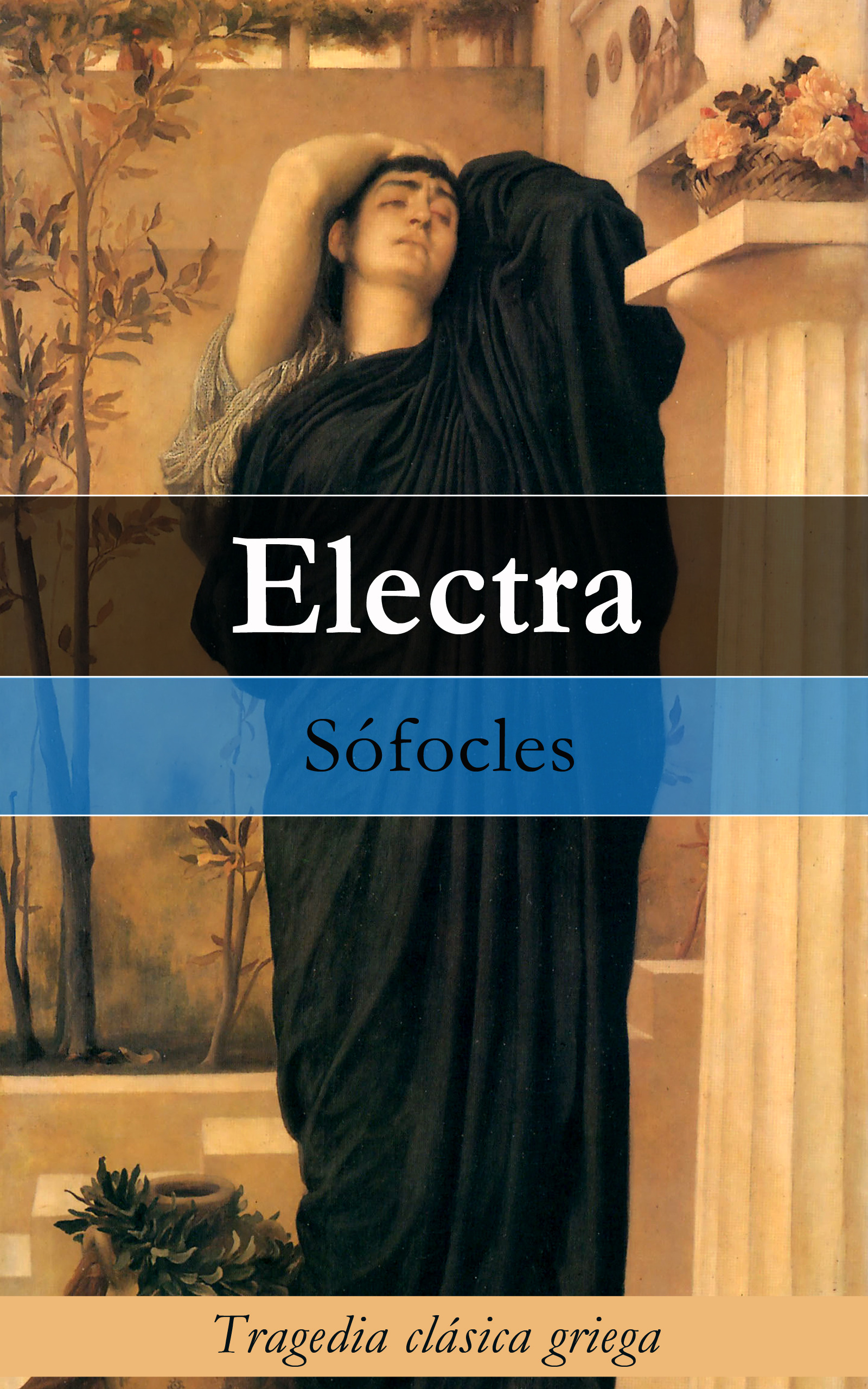 ebook cover of Electra, by Sofocles